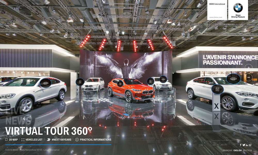 360度網頁互動體驗